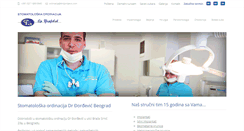 Desktop Screenshot of drdjordjevic.com